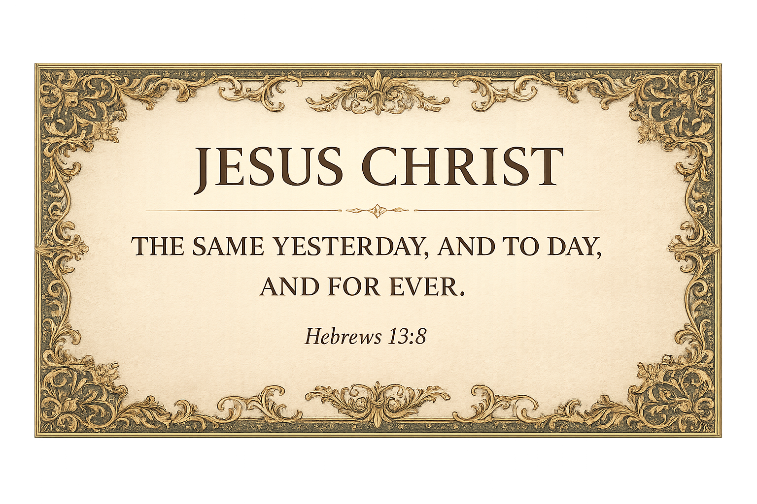 Jesus Christ banner Jesus Christ banner